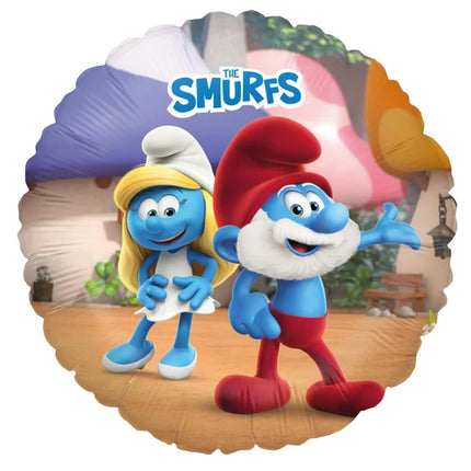 Smurfen Folie Ballon Grote Smurf Leeg 45cm