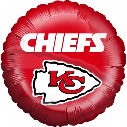 Helium Ballon Rood Chief Leeg 45cm