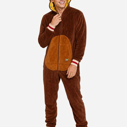 Aap Onesie Unisex Bruin