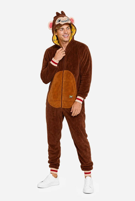 Aap Onesie Unisex Bruin