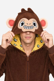Aap Onesie Unisex Bruin