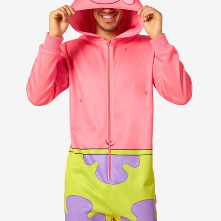 SpongeBob Patrick Ster Onesie Unisex Roze