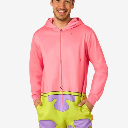 SpongeBob Patrick Ster Onesie Unisex Roze