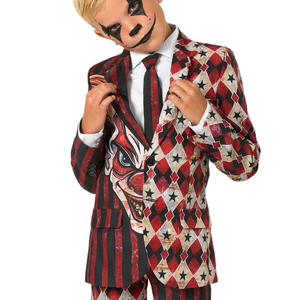 Horrorclown Kostuum Jongens 3-delig