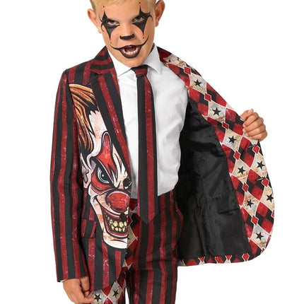 Horrorclown Kostuum Jongens 3-delig