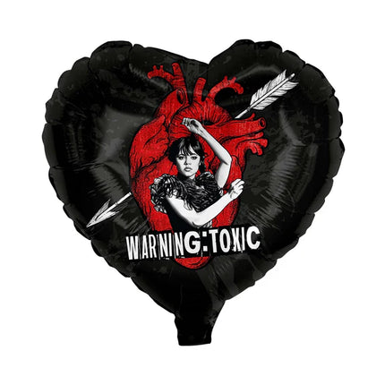 Wednesday Helium Ballon Hart Leeg 45cm
