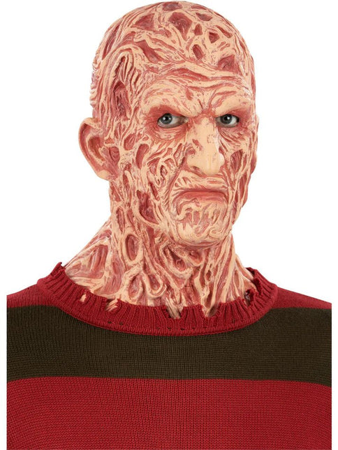 A Nightmare on Elm Street Freddy Krueger Latex Masker van Smiffys koop je bij Partywinkel