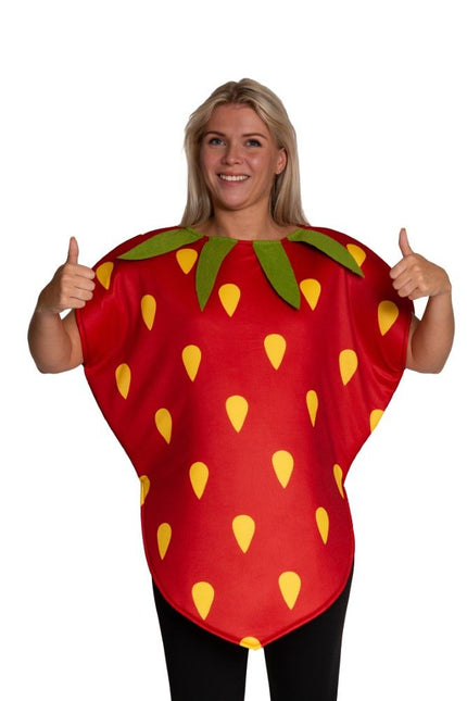 Aardbei Kostuum Rood