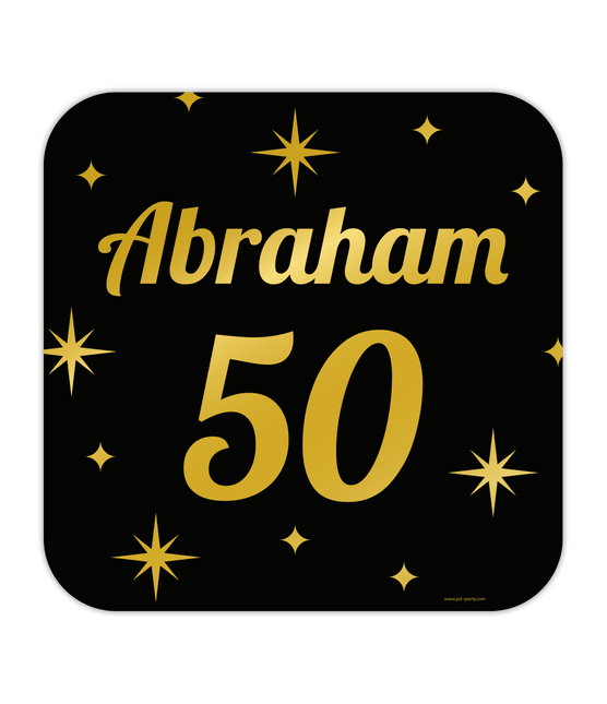 Abraham Deurbord 50cm van Paper Dreams koop je bij Partywinkel