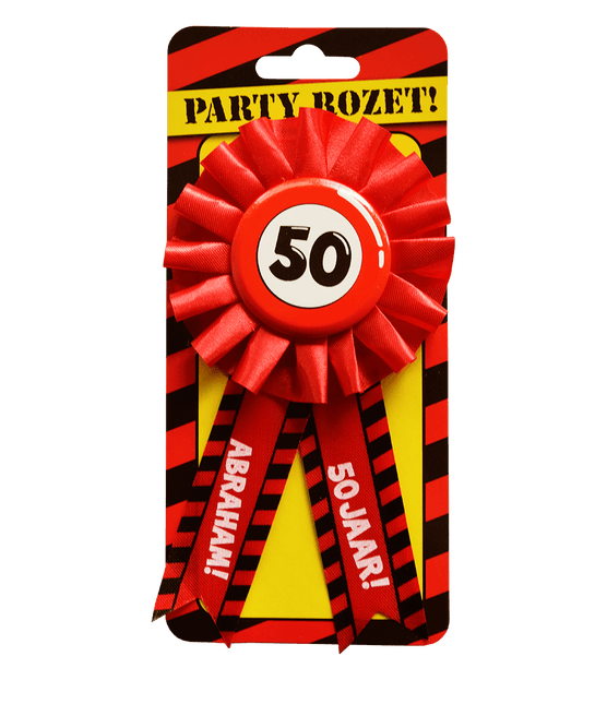 Abraham Rozet 50 Jaar van Paper Dreams koop je bij Partywinkel
