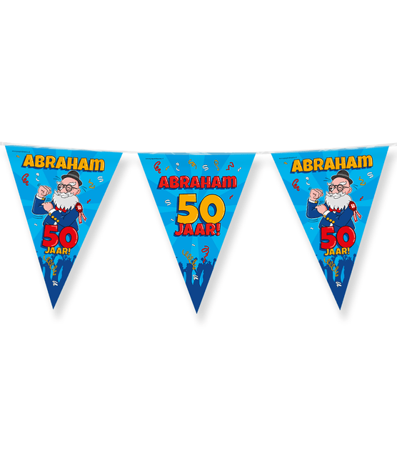 Abraham Slingers Cartoon 10m van Paper Dreams koop je bij Partywinkel