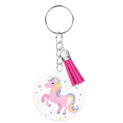 Acryl Sleutelhanger Unicorn van Paper Dreams koop je bij Partywinkel