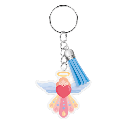 Acryl Sleutelhanger Beschermengel