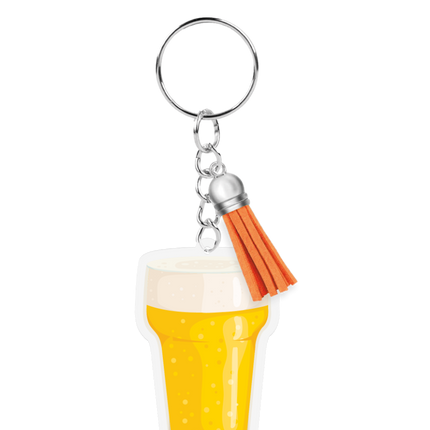 Acryl Sleutelhanger Biertje