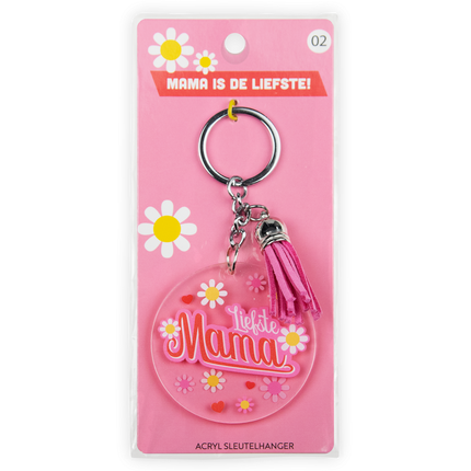 Sleutelhanger Liefste Mama