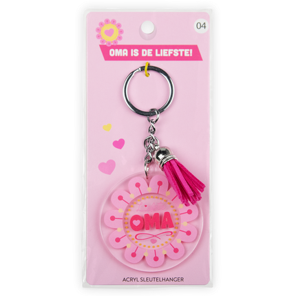 Sleutelhanger Liefste Oma