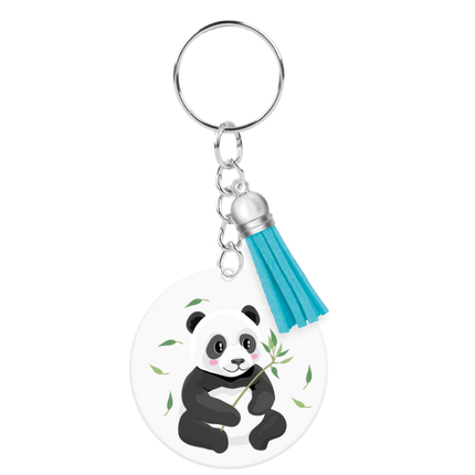 Acryl sleutelhanger Panda
