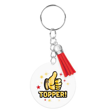 Acryl sleutelhanger Topper