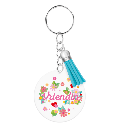 Acryl sleutelhanger Vriendin