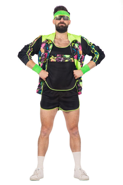 Aerobics Outfit 80S Heren van Wilbers & Wilbers koop je bij Partywinkel
