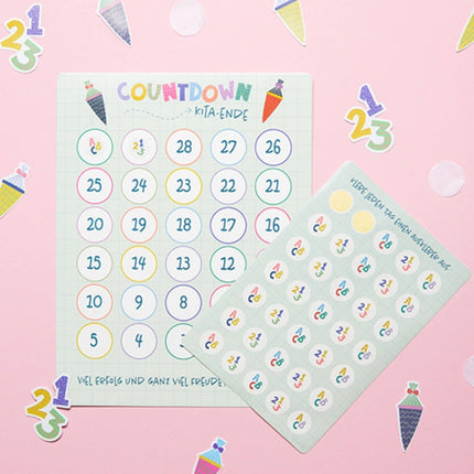 Aftelkalender Schulanfang - 23,5 x 18 cm van Folat koop je bij Partywinkel