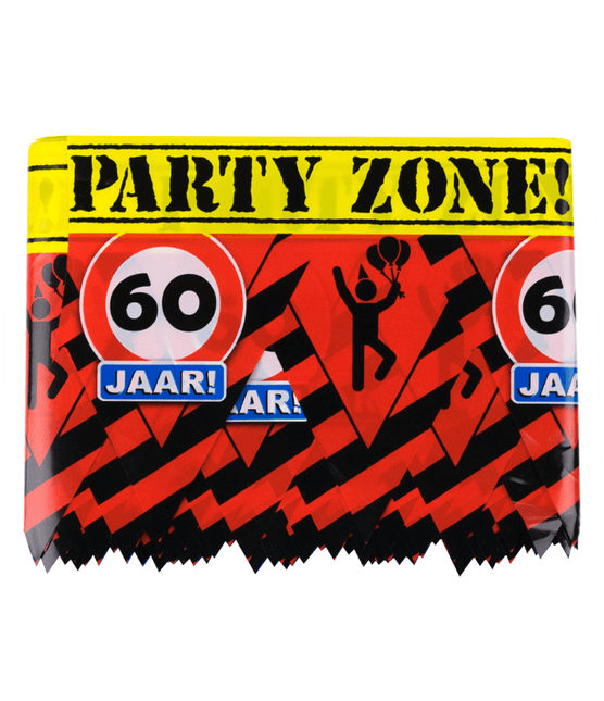 Afzetlint 60 Jaar 12m van Paper Dreams koop je bij Partywinkel