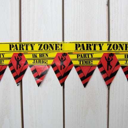 Afzetlint Ik Ben Jarig 12m van Paper Dreams koop je bij Partywinkel