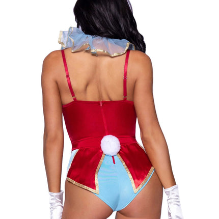 Alice In Wonderland Kostuum Dames Bodysuit Leg Avenue van Leg Avenue koop je bij Partywinkel