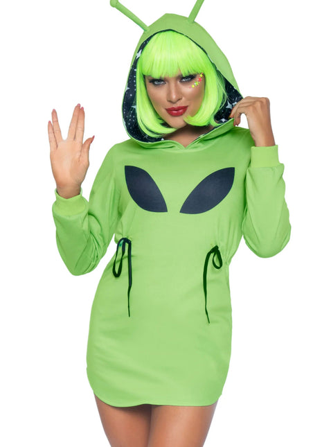 Alien Jurk Groen Dames Leg Avenue van Leg Avenue koop je bij Partywinkel