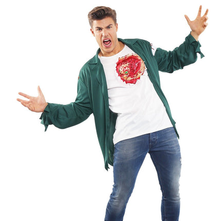 Alien Shirt Heren van Widmann koop je bij Partywinkel