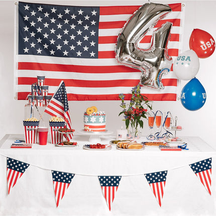 Amerika Bekers Party Papier 210ml 10st van Boland koop je bij Partywinkel