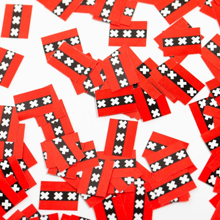 Amsterdam Tafelconfetti Papier 150st van WeFiesta koop je bij Partywinkel