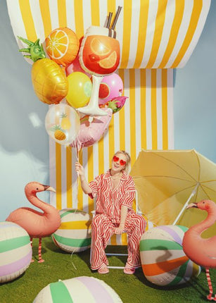 Ananas Helium Ballon 68cm Leeg van Partydeco koop je bij Partywinkel