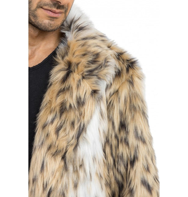 Nepbont Lange Jas – Dierenprint – Unisex