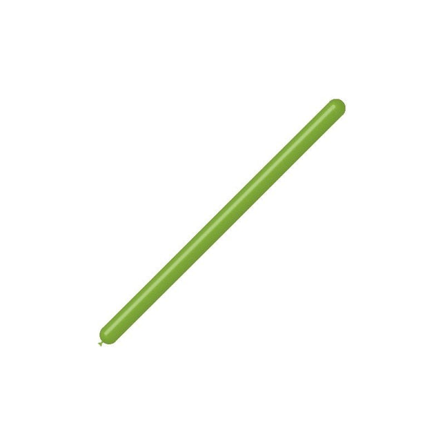 Appelgroene Modelleerballonnen 5cm 150cm 50st van Balloonia koop je bij Partywinkel