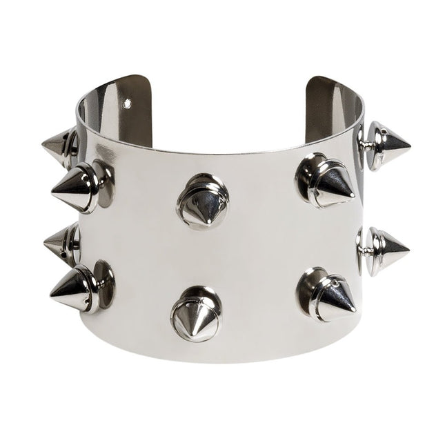 Armband Spikes Zilver van Boland koop je bij Partywinkel