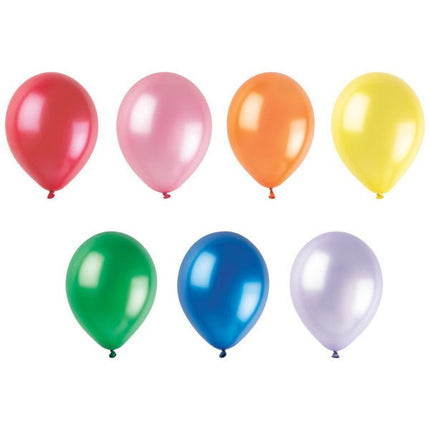Assorti Parelballonnen 30cm 50st van Unique koop je bij Partywinkel
