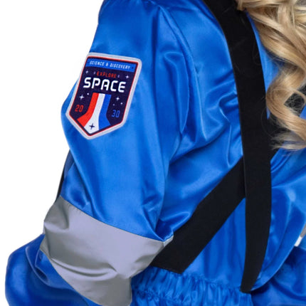 Astronaut Jumpsuit Blauw Dames Leg Avenue van Leg Avenue koop je bij Partywinkel