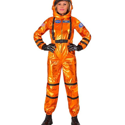 Astronaut Oranje Dames van Widmann koop je bij Partywinkel