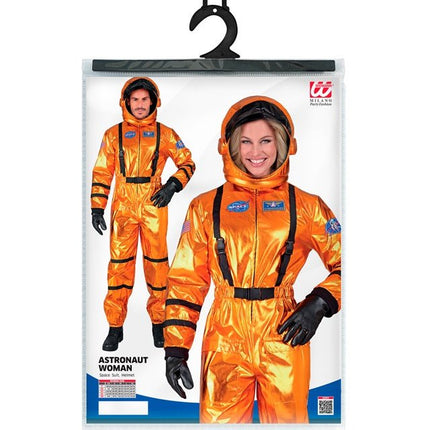 Astronaut Oranje Dames van Widmann koop je bij Partywinkel