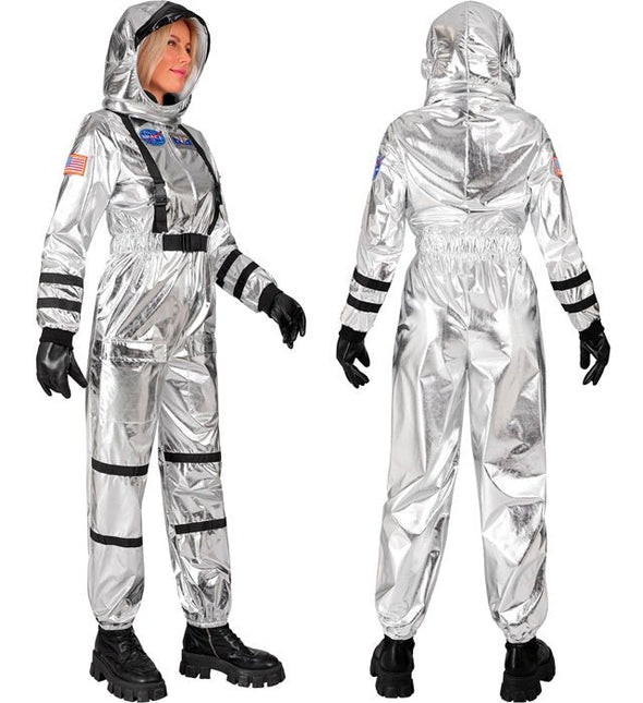 Astronaut Zilver Dames van Widmann koop je bij Partywinkel
