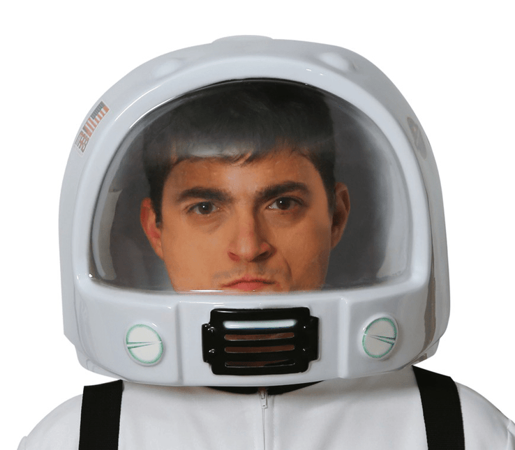 Astronauten Helm Groot van Fiestas Guirca koop je bij Partywinkel