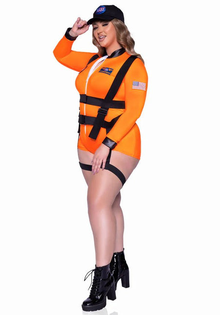Astronauten Pak Nasa Dames Plus Size Leg Avenue van Leg Avenue koop je bij Partywinkel