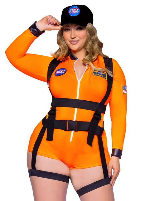 Astronauten Pak Nasa Dames Plus Size Leg Avenue van Leg Avenue koop je bij Partywinkel