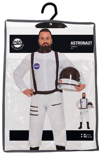 Astronauten Pak Wit Heren Nasa van Fiestas Guirca koop je bij Partywinkel