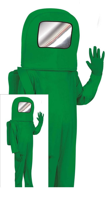 Astronautenpak Kind Groen van Fiestas Guirca koop je bij Partywinkel