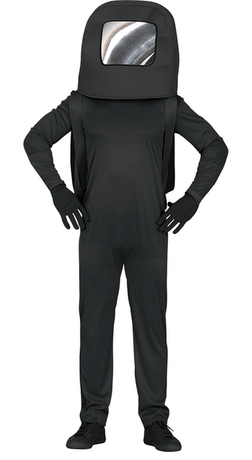 Astronautenpak Kind Zwart 14/16 jaar van Fiestas Guirca koop je bij Partywinkel