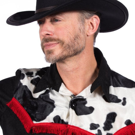 Cowboy Hoed Zwart Gesp van Wilbers & Wilbers koop je bij Partywinkel