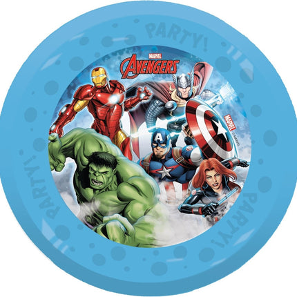 Avengers Borden Herbruikbaar 21cm 4st van Procos koop je bij Partywinkel
