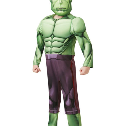 Avengers Kostuum Hulk Kind Deluxe van Rubies koop je bij Partywinkel